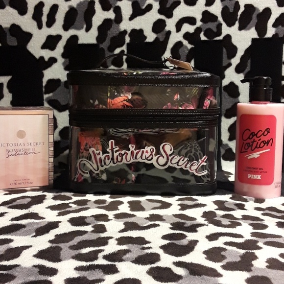 NWT Bombshell wildflower Beauty Bag Set - Picture 1 of 2